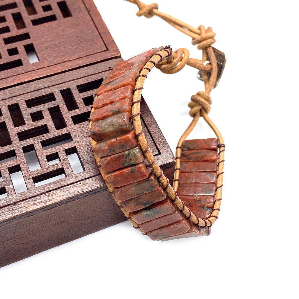 Wholesale Hand Woven Lapis Lazuli Bracelet